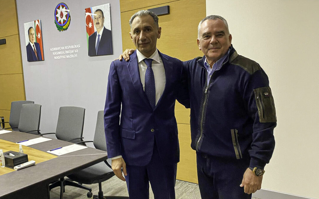 Σώτος Τρικωμίτης : Ενίσχυση Διπλωματικών και Αθλητικών Σχέσεων στο Ευρωπαϊκό Πρωτάθλημα Ρυθμικής Γυμναστικής στο Μπακού